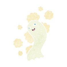Cartoon Ghost N135