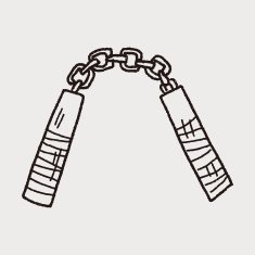 nunchaku doodle N5