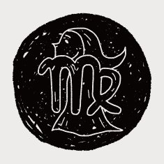 Virgo Constellation doodle N13