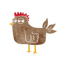 cartoon sly hen N4