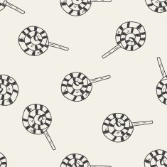 candy doodle seamless pattern background N30