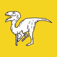 dinosaur doodle N99