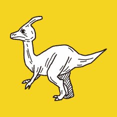 dinosaur doodle N100