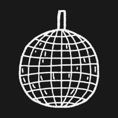 disco ball doodle N13
