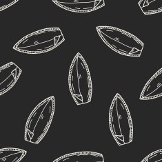 Doodle Surf seamless pattern background N4