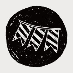 hanging doodle drawing N7