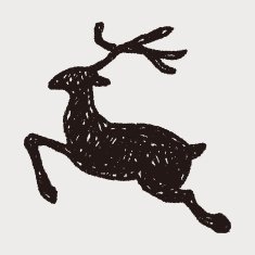 reindeer doodle N14