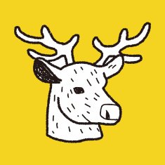 reindeer doodle N15