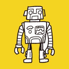 robot doodle N724