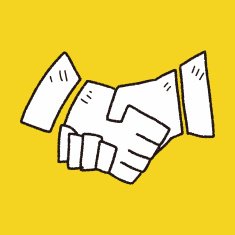 Shake hands doodle N8