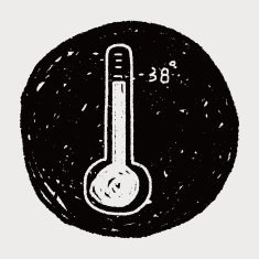 thermometer doodle N18