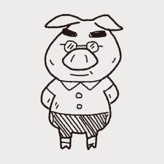 three little pigs doodle N15