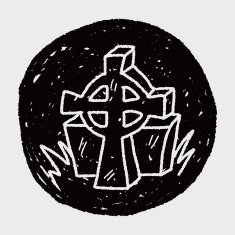grave doodle N19