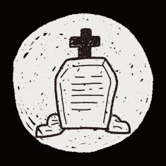 grave doodle N22