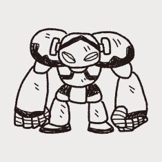 robot doodle N727