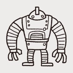 robot doodle N731