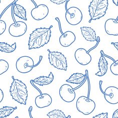 cute cherry pattern N2