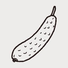 Gherkin doodle N6