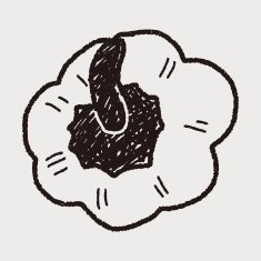 Bell pepper doodle N12