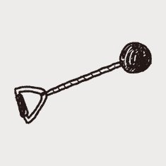 Shot Put Doodle N6