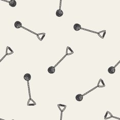 shot put doodle seamless pattern background N2