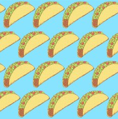 Sketch mexican taco in vintage style
