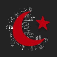 Drawing business formulas moon N25