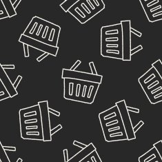 doodle shopping basket N26