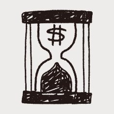 money hourglass doodle N7