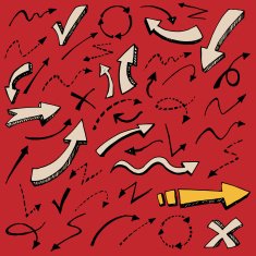 Set of arrows N15