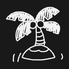 doodle palm N13