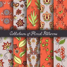 Seamless Floral Pattern (Vector) N34
