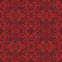 Vector Seamless Abstract Tribal Pattern N49