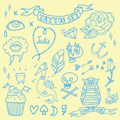 Vestor Old-school Tattoo Set