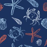 Ocean seamless pattern N2