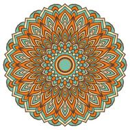 bright colored hand-drawing ornamental abstract background N2