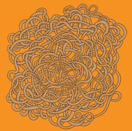 Colour noodle dodles