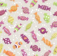 Seamless pattern with colorful sweets N2