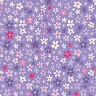 Floral seamless pattern with little bright flowers N2