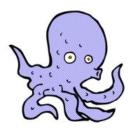 comic cartoon octopus N9