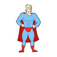 comic cartoon superhero N7