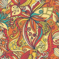 abstract hand-drawn pattern seamless doodle texture N16