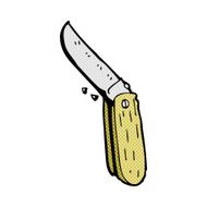 comic cartoon folding knife N12