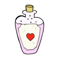 comic cartoon love potion N3