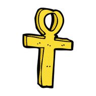 comic cartoon ankh symbol N3