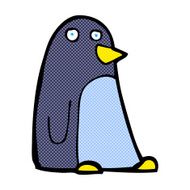 comic cartoon penguin N7