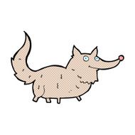 comic cartoon little wolf N12