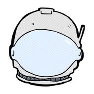 comic cartoon astronaut face N3