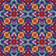 ethnic abstract hand-drawn seamless pattern N101