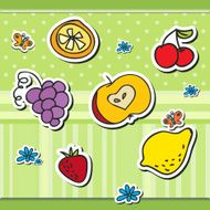 Cute fruits